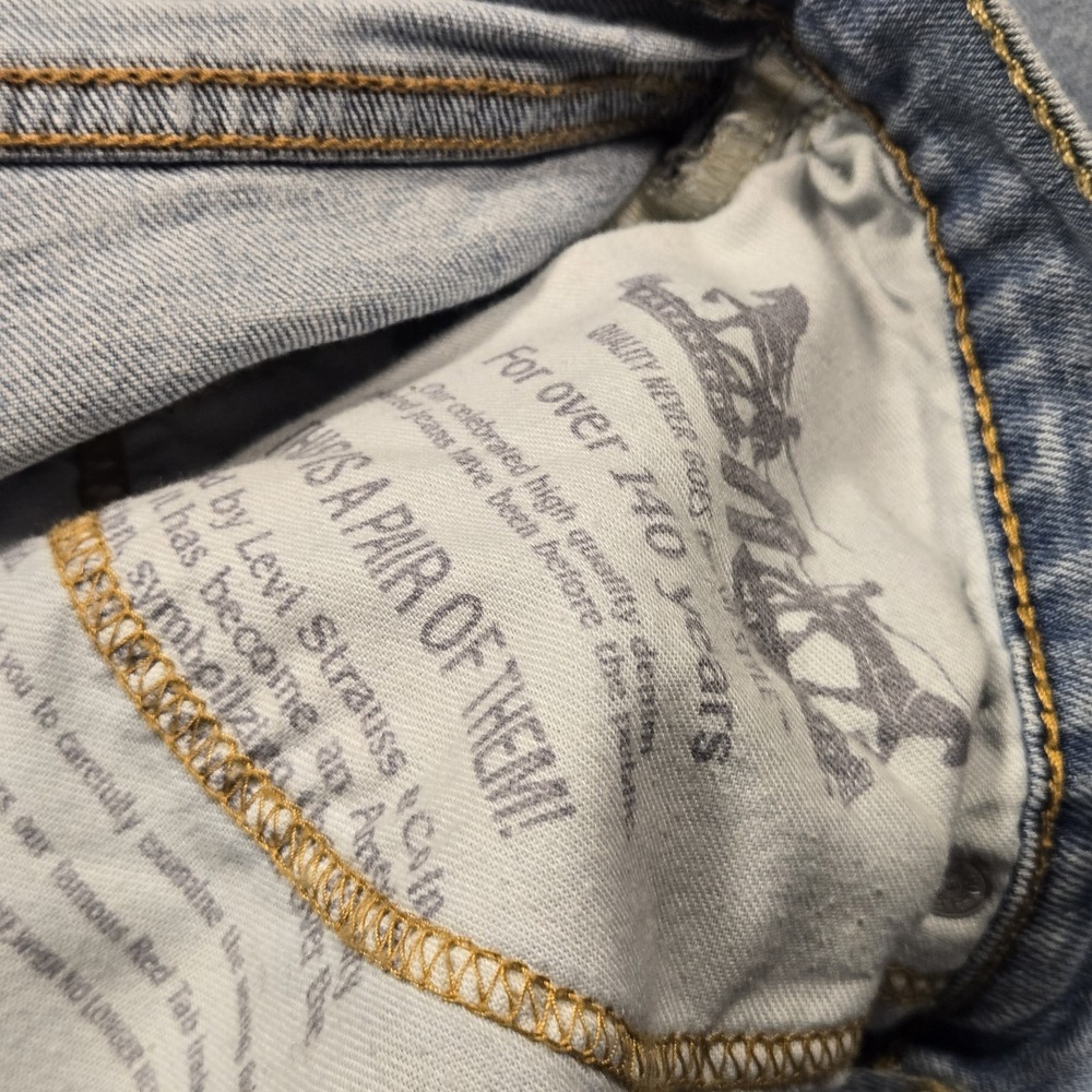 Levi's 527 Slim Bootcut Jeans Men's 32x30 Medium Wash Faded Western Cowboy Denim - Picture 9 of 16
